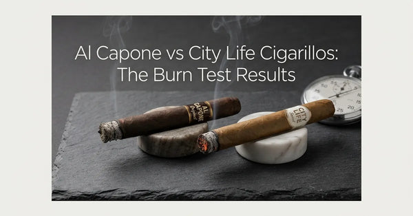 Al Capone vs City Life Cigarillos: The Burn Test Results