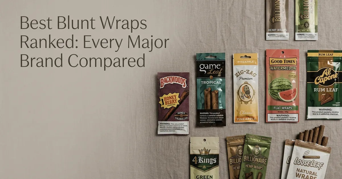 Best Blunt Wraps Ranked: Every Major Brand Compared