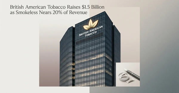 British American Tobacco corporate headquarters at dusk representing a $1.5 billion debt offering.