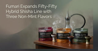 Fumari Expands Fifty-Fifty Hybrid Shisha Line with Three Non-Mint Flavors