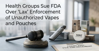 Health Groups Sue FDA Over 'Lax' Enforcement of Unauthorized Vapes and Pouches