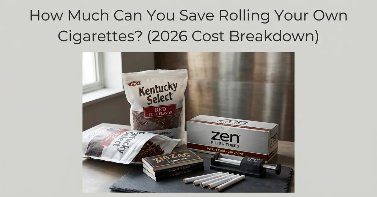 How Much Can You Save Rolling Your Own Cigarettes? (2026 Cost Breakdown)