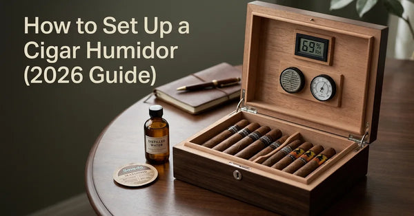 How to Set Up a Cigar Humidor (2026 Guide)