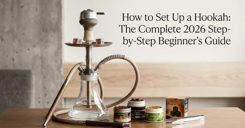 How to Set Up a Hookah: The Complete 2026 Step-by-Step Beginner's Guid ...