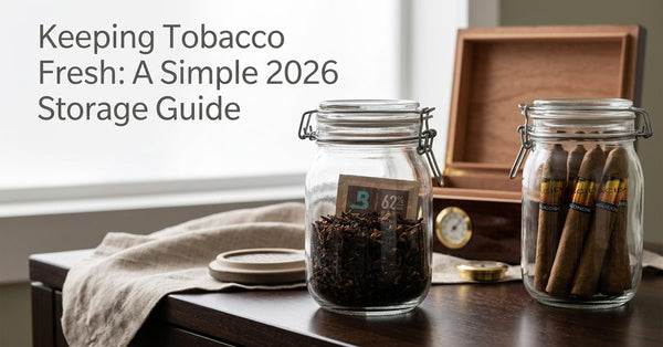 Keeping Tobacco Fresh: A Simple 2026 Storage Guide