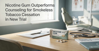 Nicotine Gum Outperforms Counseling for Smokeless Tobacco Cessation in New Trial