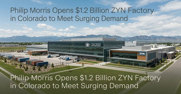 The new $1.2 billion Philip Morris International ZYN manufacturing campus in Aurora, Colorado.