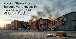 Russian Strikes Destroy Tobacco Warehouses in Ukraine, Wiping Out Millions in Stock