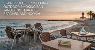 Spain Proposes Sweeping Outdoor Smoking Ban Targeting Terraces, Beaches, and Hookah