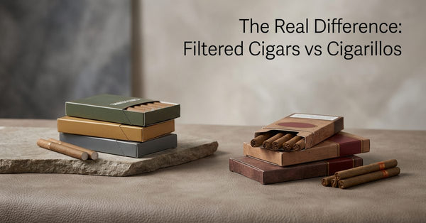 The Real Difference: Filtered Cigars vs Cigarillos