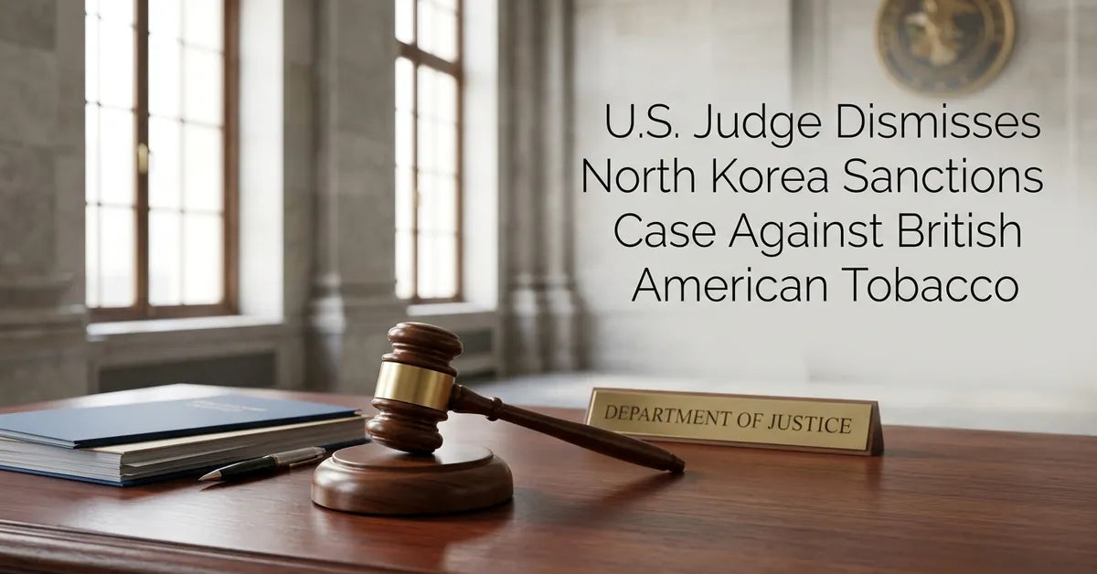 A gavel resting on a wooden table in a courtroom setting, symbolizing the dismissal of the BAT legal case.