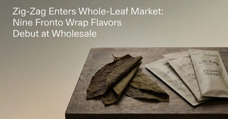 Zig-Zag Enters Whole-Leaf Market: Nine Fronto Wrap Flavors Debut at Wholesale