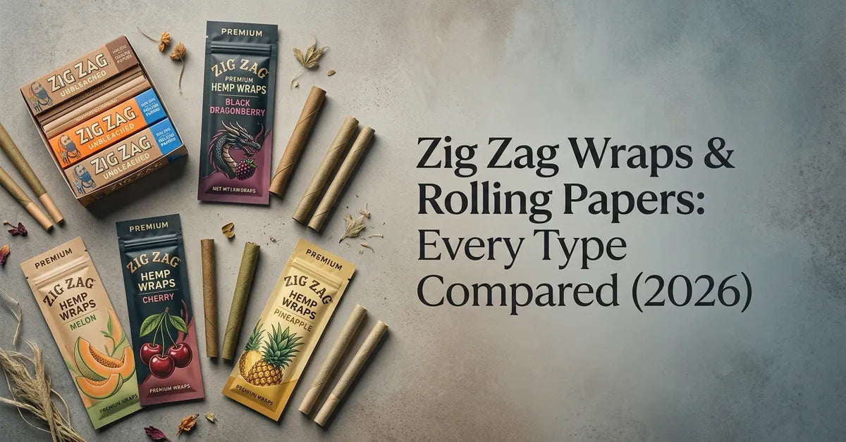 Zig Zag Wraps & Rolling Papers: Every Type Compared (2026)