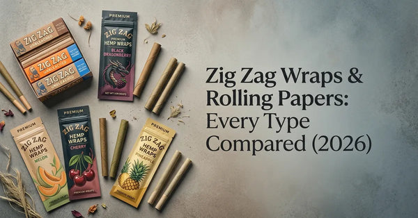 Zig Zag Wraps & Rolling Papers: Every Type Compared (2026)