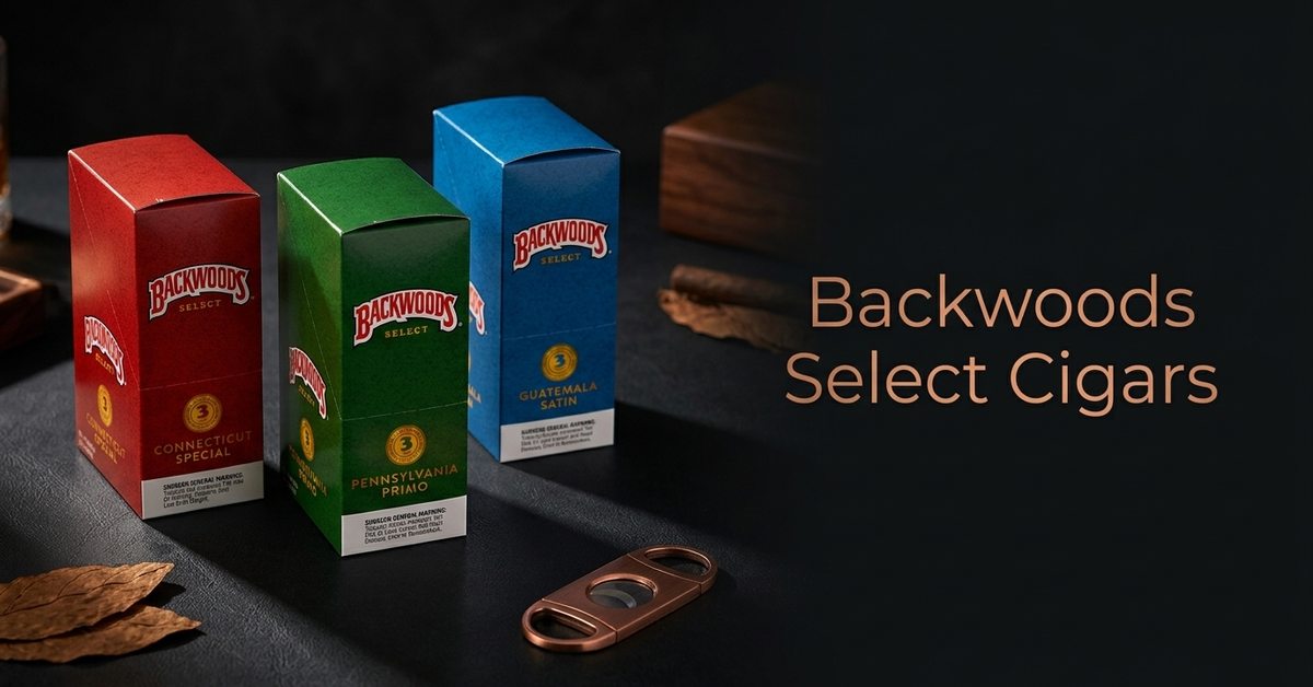 Backwoods Select Cigars & Wraps | Natural Leaf Collection – A2Z Tobacco