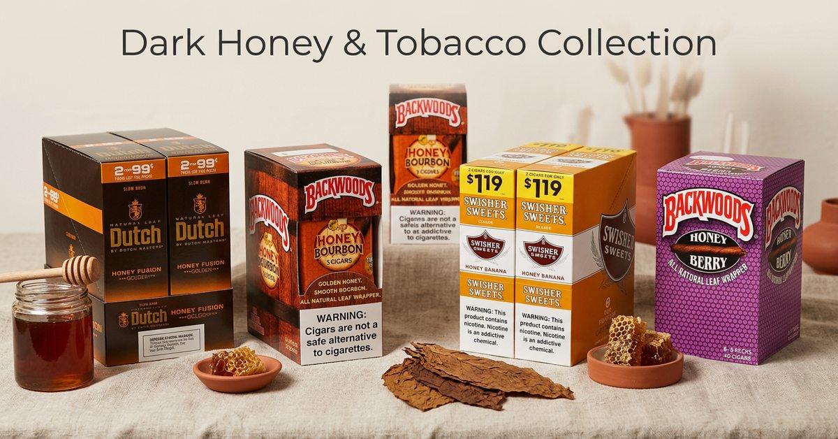 Honey Cigarillos, Cigars & Wraps | Backwoods & Game – A2Z Tobacco