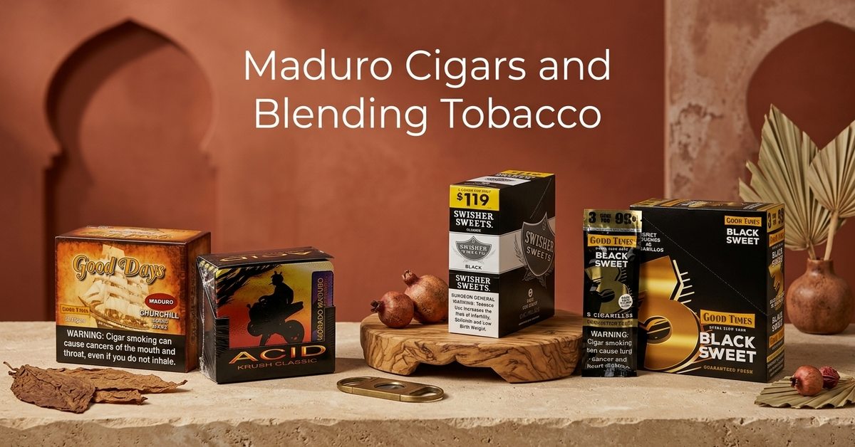 Maduro Cigars Blending & Dark Wrapper Leaf Tobacco – A2Z Tobacco