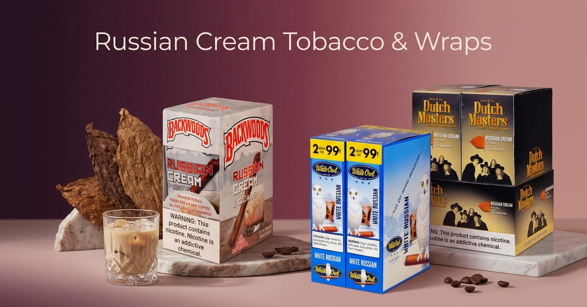 Spectrum Russian Raspberry Tobacco Russian Cream Tobacco & Wraps | Natural Leaf Buyer's Guide – A2Z Tobacco