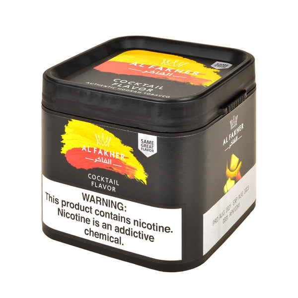 Close-up of Al Fakher Cocktail Shisha Tobacco - Premium French Molasses Blend