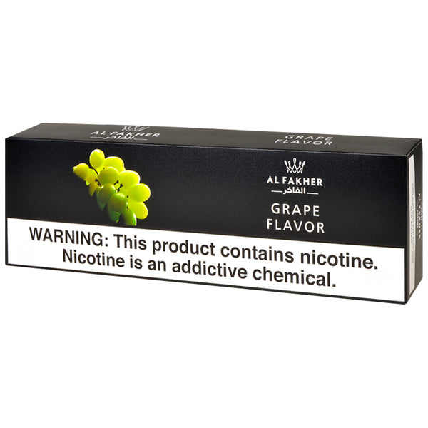 Al Fakher White Grape Hookah Shisha Tobacco 50g and 250g packaging