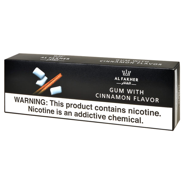 Al Fakher Gum With Cinnamon Hookah Shisha 50g Box Packaging Front View
