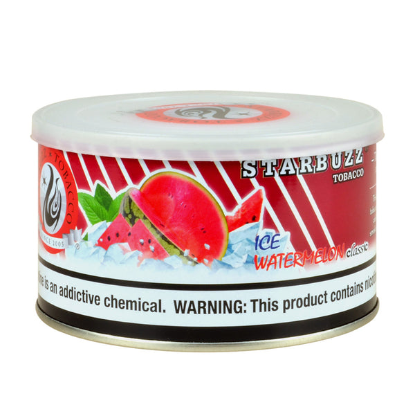 Starbuzz Ice Watermelon 250g Classic Line Hookah Tobacco Tin - Sweet Watermelon and Icy Menthol Shisha Flavor