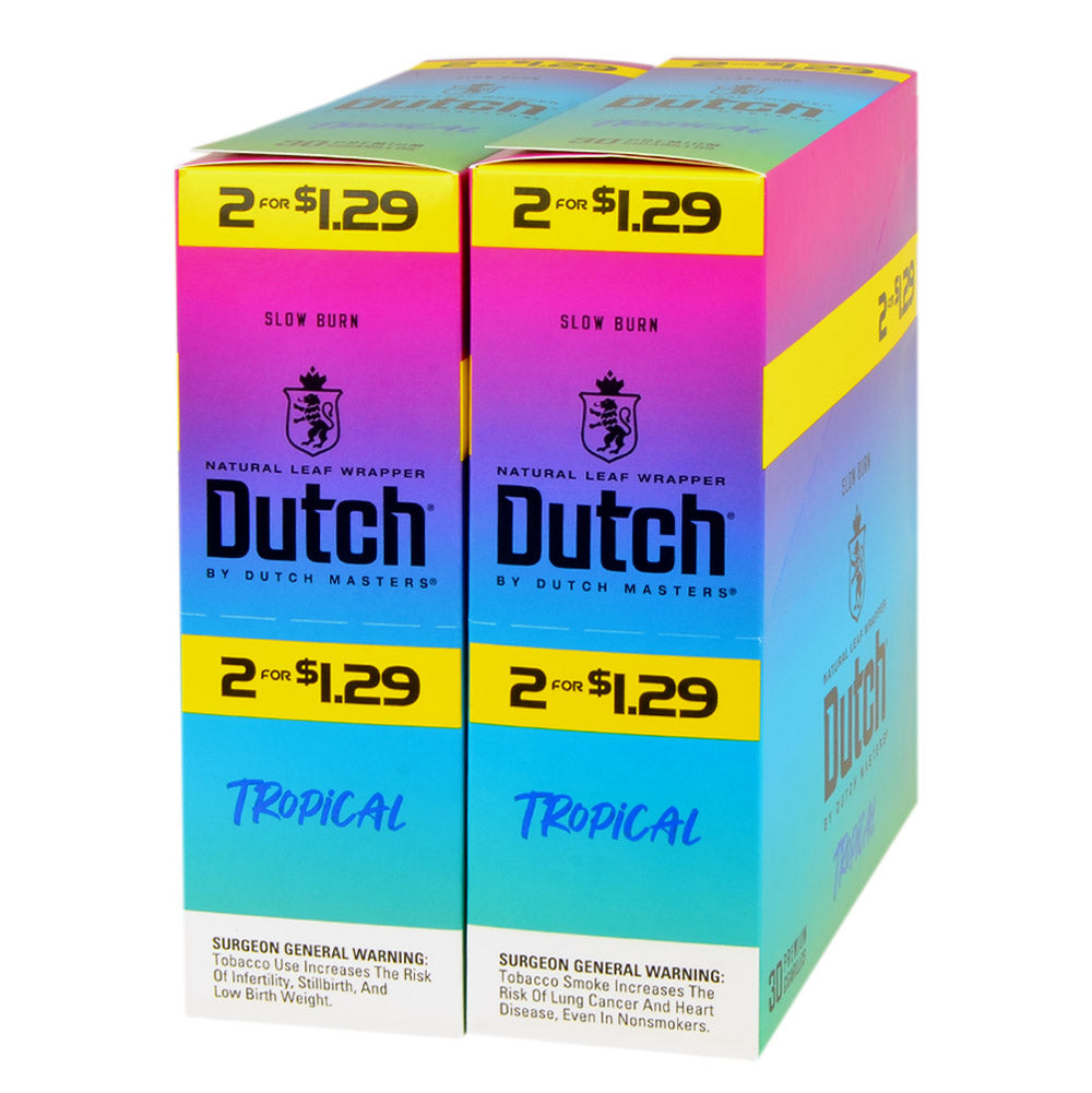 Dutch Masters | Tropical | Limited Edition Cigarillos 30 Packs of 2 ...