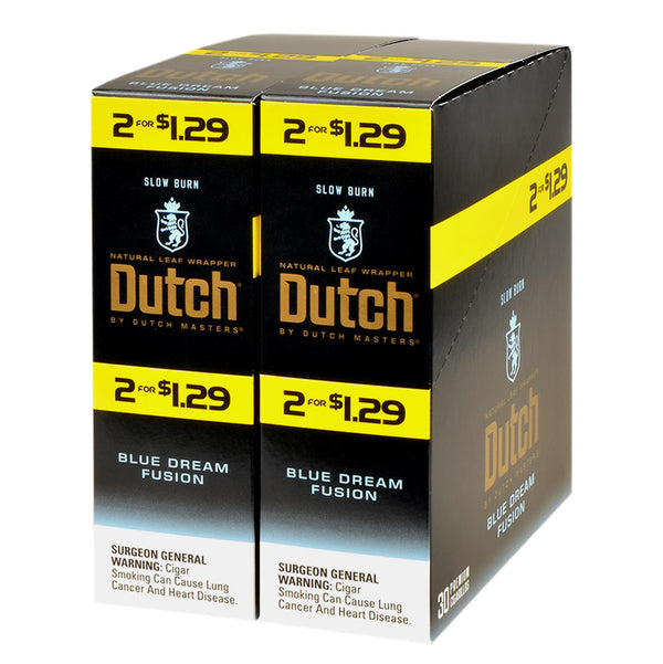 Dutch Masters Blue Dream Fusion Natural Leaf Cigarillo Texture Detail