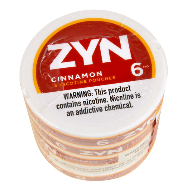 Zyn Cinnamon 3mg and 6mg Nicotine Pouch Cans, Strength Comparison for Smoke-Free Satisfaction