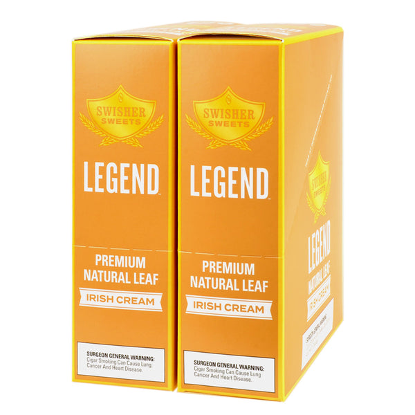 Swisher Sweets Legend Irish Cream Natural Leaf Cigarillos 2-Pack Foil Pouch