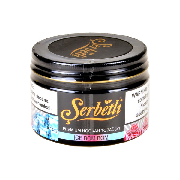 Serbetli Ice Bom Bom 250g Premium Shisha Tobacco Retail Packaging