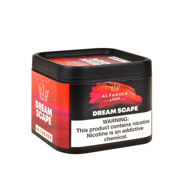 Al Fakher Dream Scape Shisha Flavor Profile - Close-up of Blueberry, Citrus, and Mint Infused Tobacco