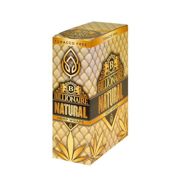 Billionaire Hemp Wraps Banana Cream Flavor 2-Pack Pouch