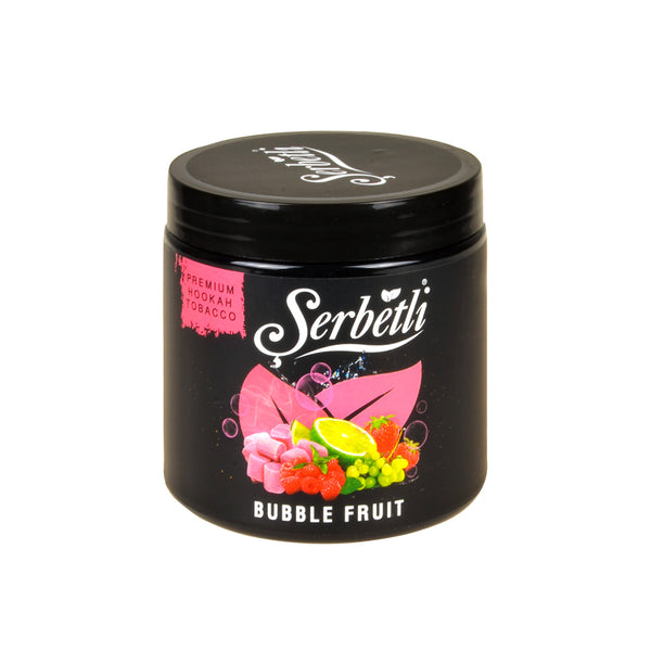 Close-up of Serbetli Bubble Fruit Blonde Leaf Shisha Tobacco Texture