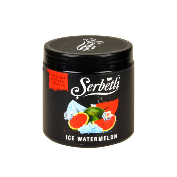 Close-up of Serbetli Ice Watermelon Turkish Virginia Blonde Leaf shisha tobacco texture