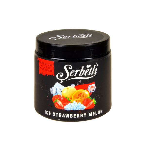 Close-up of Serbetli Ice Strawberry Banana Shisha Tobacco Texture and Honey-Based Moisture