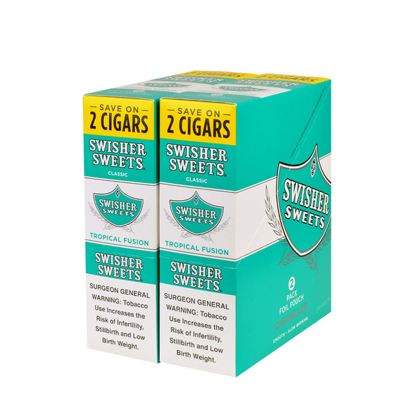 Swisher Sweets Tropical Fusion Bulk 30 Pack Case