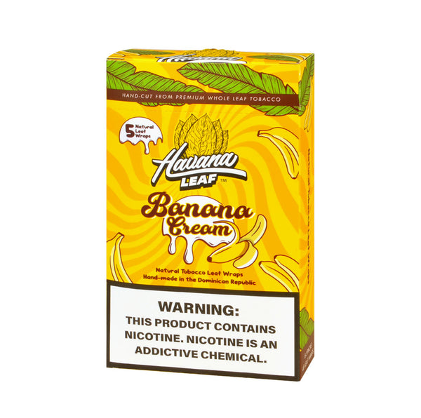 Havana Leaf Flavored Tobacco Wraps Selection - 8 Packs of 5