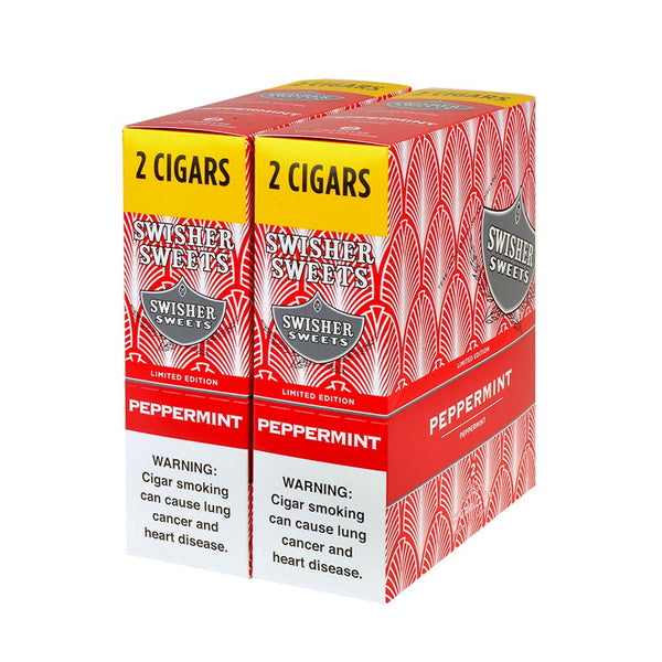 Swisher Sweets Peppermint Limited Edition 2-Pack Foil Pouch Close-up