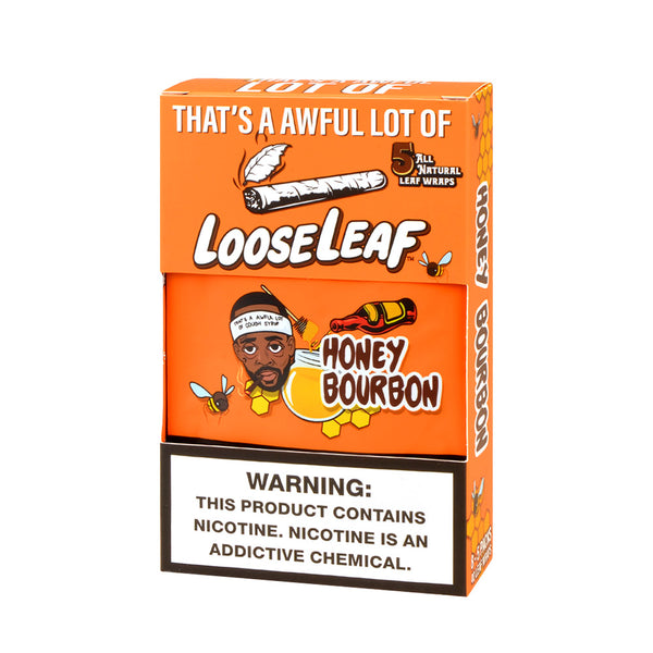 Loose Leaf Natural Dark Tobacco Wraps 40 Count Box