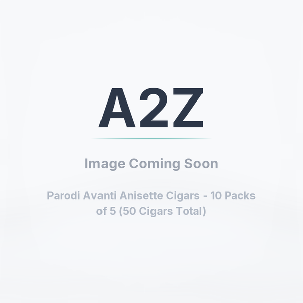 Parodi Avanti Anisette Cigars - 10 Packs of 5 (50 Cigars Total) - A2Z product image