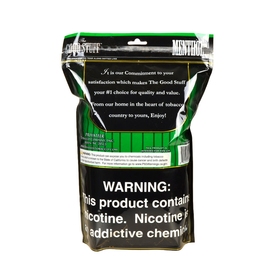Good Stuff Menthol Pipe Tobacco