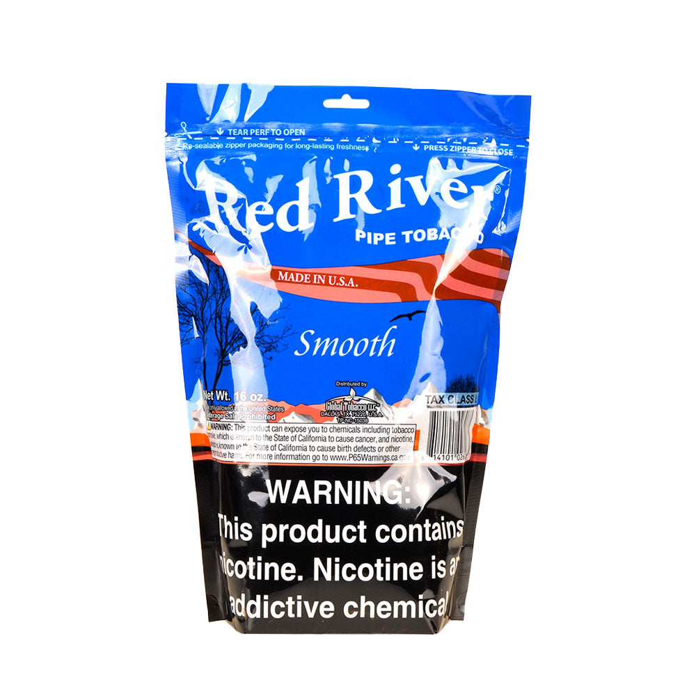 Red River pipe tobacco Smooth 16oz-back