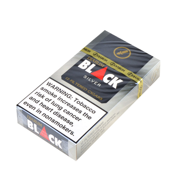 Single Pack of Djarum Black Silver Ultra Smooth Filtered Clove Cigars