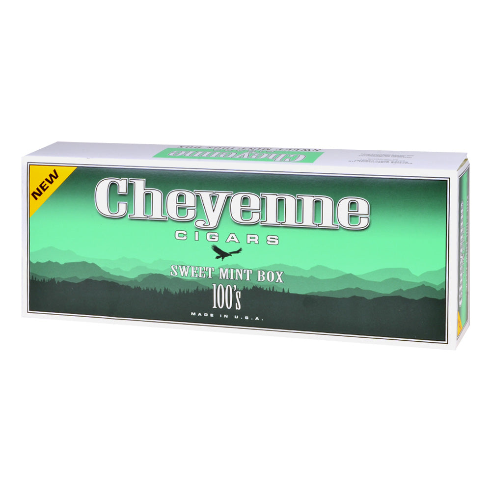Cheyenne Little Cigars Sweet Mint, 10pack display