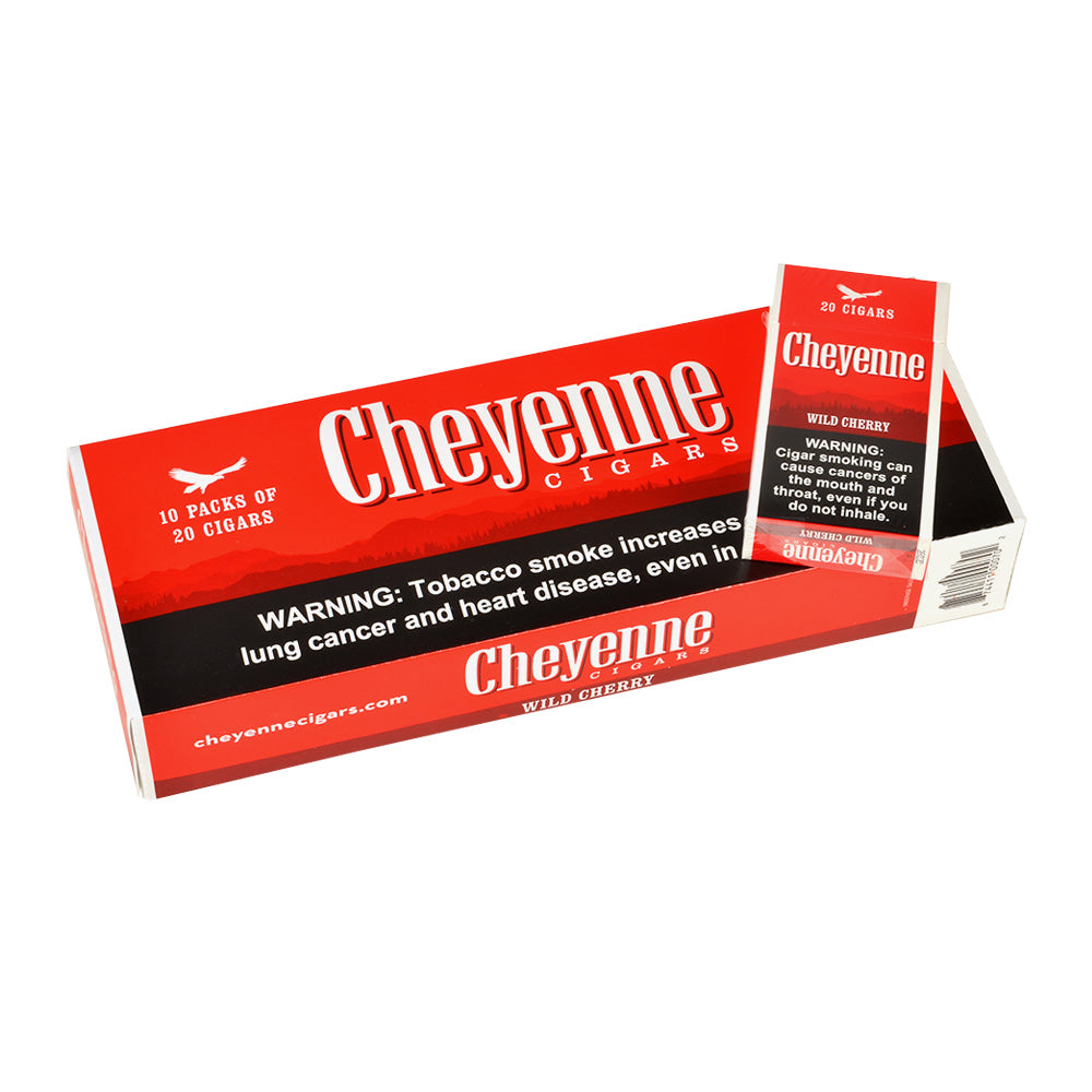 Cheyenne Little Cigars Wild Cherry, 10pack display-top