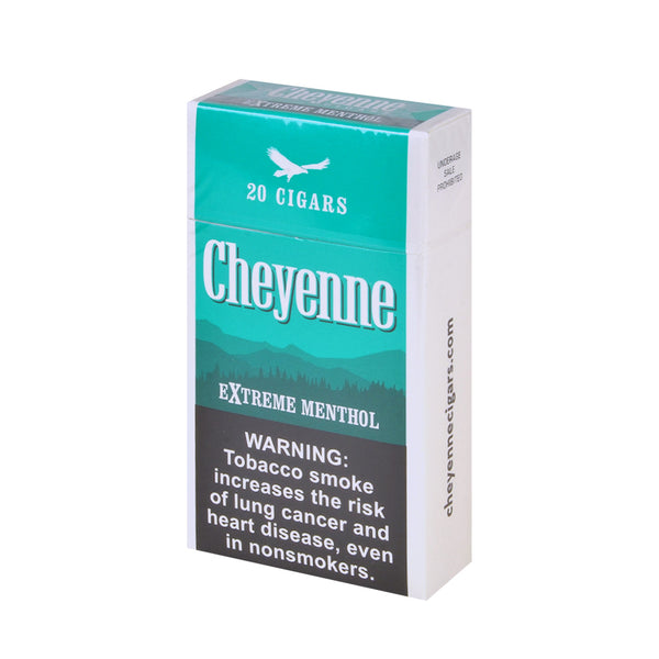 Single 20-Count Pack of Cheyenne Extreme Menthol Filtered Cigars