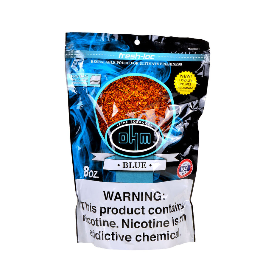 ohm blue pipe tobacco 5lb bag OHM Blue Pipe Tobacco Bag ohm blue pipe tobacco 5lb bag OHM Blue Pipe Tobacco Bag