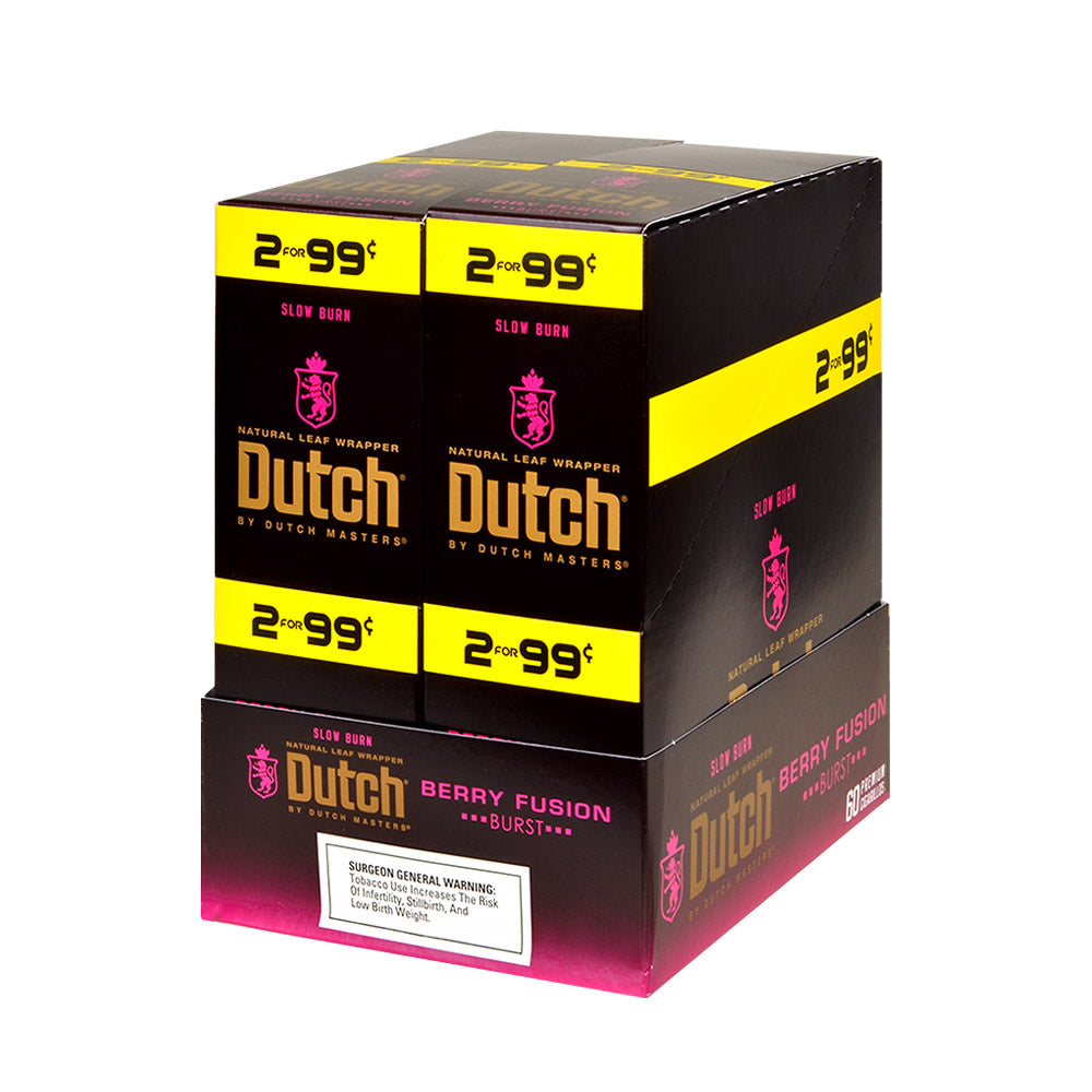 Dutch Masters Cigarillos Berry Fusion display 99c