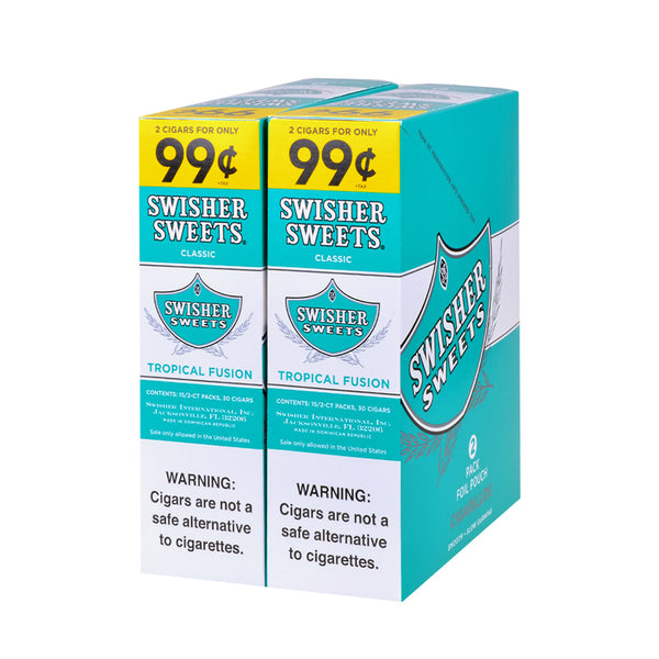 Swisher Sweets Tropical Fusion 99 Cent Pre-Priced Pouch Close-up